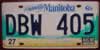 Manitoba Friendly License Plate