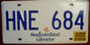 Newfoundland and Labrador License Plate