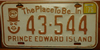 Prince Edward Island Potato Man License Plate