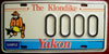 Yukon Sample License Plate