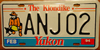 Yukon Miner Klondike License Plate