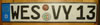 Germany License Plate