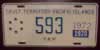 Trust Territory Yap License Plate