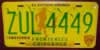 Chihuahua Fronterizo Mexico License Plate