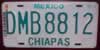 Chiapas Mexico License Plate