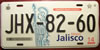 Jalisco Statue License Plate