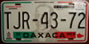 Oaxaca Benito Juarez  License Plate