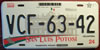 San Luis Potos 2010 License Plate