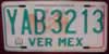 Veracruz Mexico License Plate