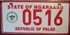 Ngaraard Republic of Palau License Plate