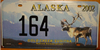 Alaska Caribou Gold Creek Susitna Indian Tribe License Plate