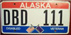 Alaska License Plate