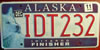 Alaska Iditarod Finisher License Plate