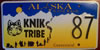 Alaska Knik Indian Tribe License Plate
