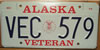 Alaska Marines License Plate