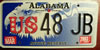 Alabama Active Reserve License Plate