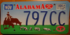 Alabama Cattlemen's Association License Plate