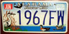 Alabama Forever Wild License Plate