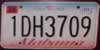 Alabama Heart of Dixie License Plate