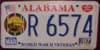 Alabama World War II Veteran License Plate