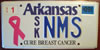 Arkansas Breast Cancer License Plate