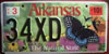 Arkansas Environmental Butterfly License Plate