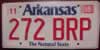 Arkansas The Natural State License Plate