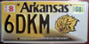 Arkansas University Of Arkansas Pine Bluff License Plate