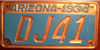 Arizona Solid Copper 1934 License Plate