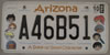 Arizona 'A State of Good Character' License Plate