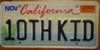 California Lake Tahoe License Plate