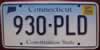 Connecticut Constitution State License Plate
