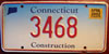 Connecticut Construction License Plate
