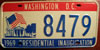 Washington D.C. 1969 Presidential Inauguration License Plate