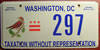 Washington D.C. Bird License Plate