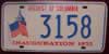 Washington D.C. Richard Nixon  Inaugural License Plate