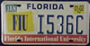 Florida International University License Plate