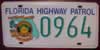 Florida Highway Patrol License Plate