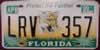 Florida Protect the Panther License Plate