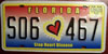 Florida Stop Heart Disease License Plate