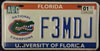 Florida University of Florida Gators License Plate