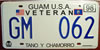 Guam Veteran License Plate