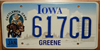Iowa Cattlemens Association License Plate
