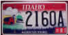 Idaho Agriculture Farm License Plate