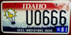 Idaho Ideas Innovations Technology License Plate