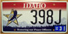Idaho Peace Officers License Plate
