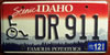 Idaho Scenic Wheelchair License Plate