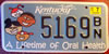 Kentucky Oral Health License Plate