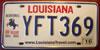 Louisiana Battle of New Orleans Bicentennial License Plate