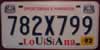 Louisiana Pelicans USA License Plate